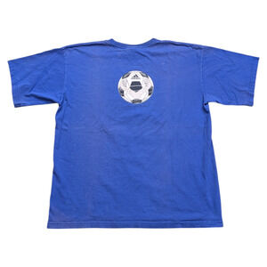 '90s/Y2K Adidas World Cup Mexico 1970 Dominating the Pitch T shirt